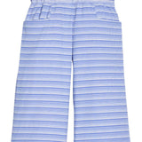 Bisby Palazzo Pants- Blue Sparkle Stripe