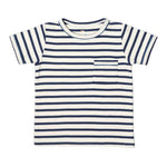Oso & Me Willie T-Shirt- Navy Stripe