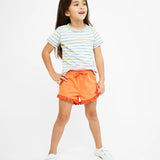 Willie T-Shirt- Dusty Blue Stripe