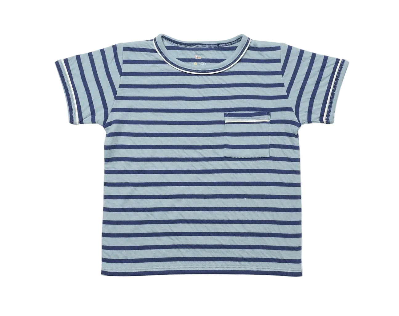 Oso & Me Willie T-Shirt- Sky Stripe