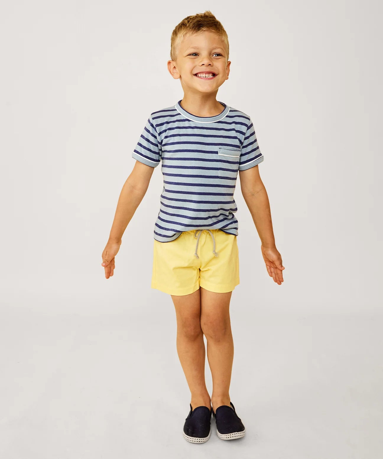 Oso & Me Willie T-Shirt- Sky Stripe