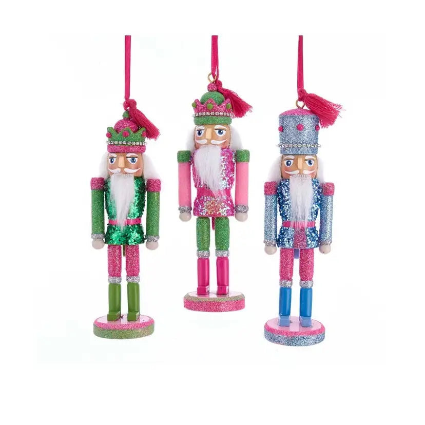 Kurt S. Adler Wooden Preppy Nutcracker Ornament