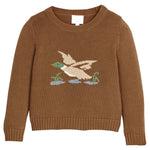 Little English Intarsia Sweater- Flying Mallard