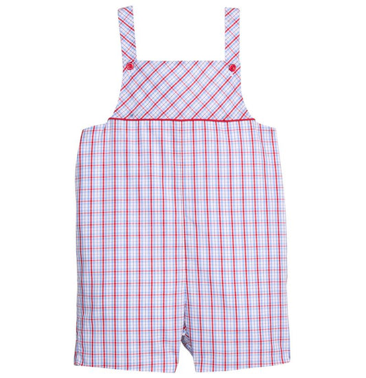 Little English Hampton Shortall- Patriotic Plaid