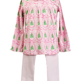 The Proper Peony Pink Tannenbaum Legging Set