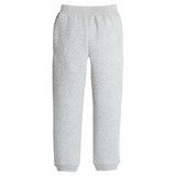 Classic Quilted Jogger- Gray