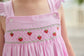Smocked Lizzy D Dress- Strawberries
