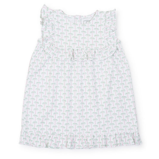 Lila and Hayes Piper Girls' Dress - Pacific Palms Pink