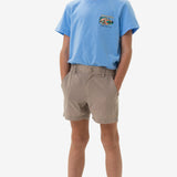 Burlebo Youth Everyday Short- Cobblestone Khaki With Duck Hunt Pocket