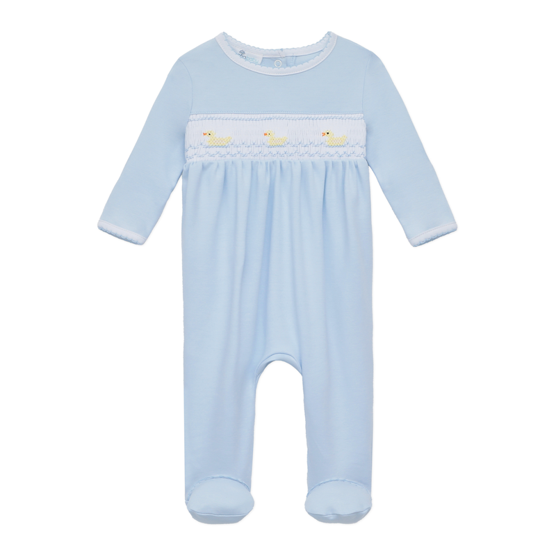 Magnolia Baby Little Ducklings Classics Smocked Footie