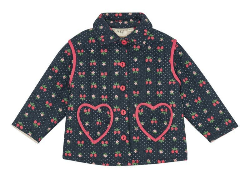 Sofia Jacket- Navy Space Berry