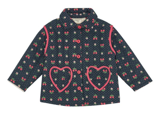 Sofia Jacket- Navy Space Berry