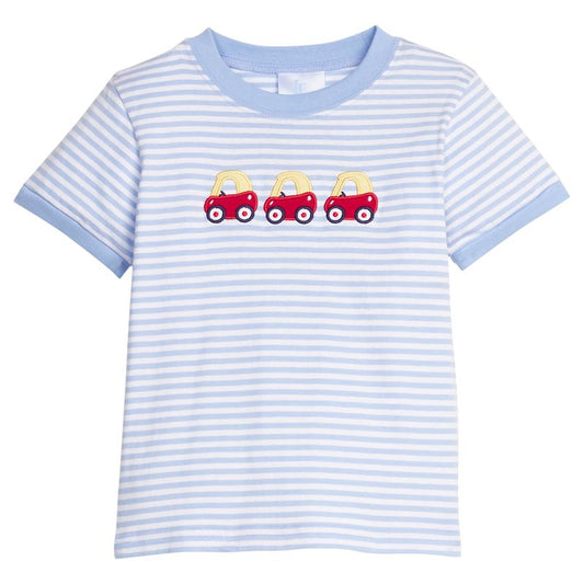 Little English Applique T-Shirt- Cruisin'
