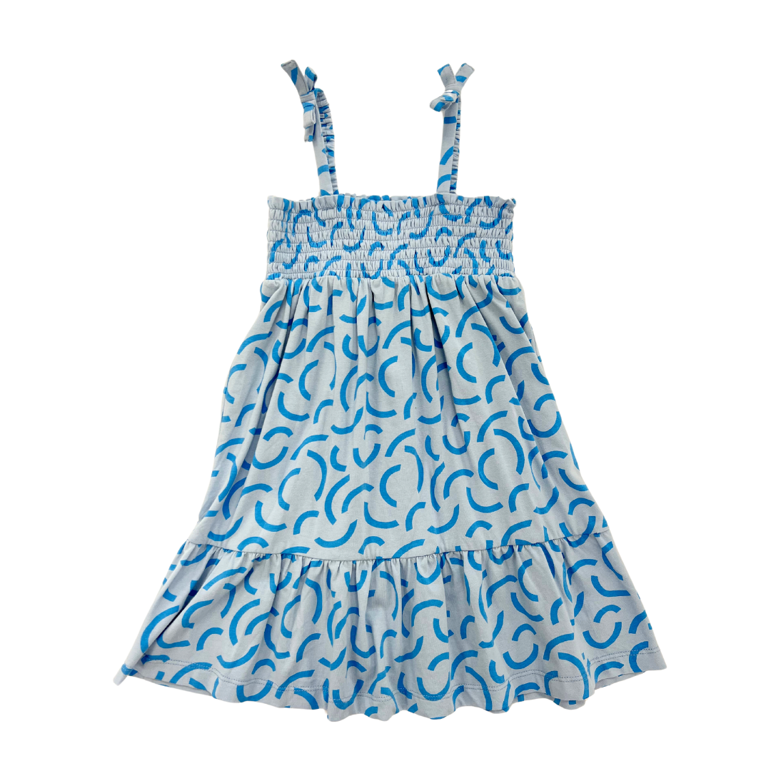 BISBY Lucy Dress- Blue Ripple