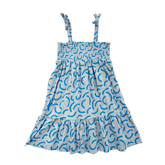 BISBY Lucy Dress- Blue Ripple