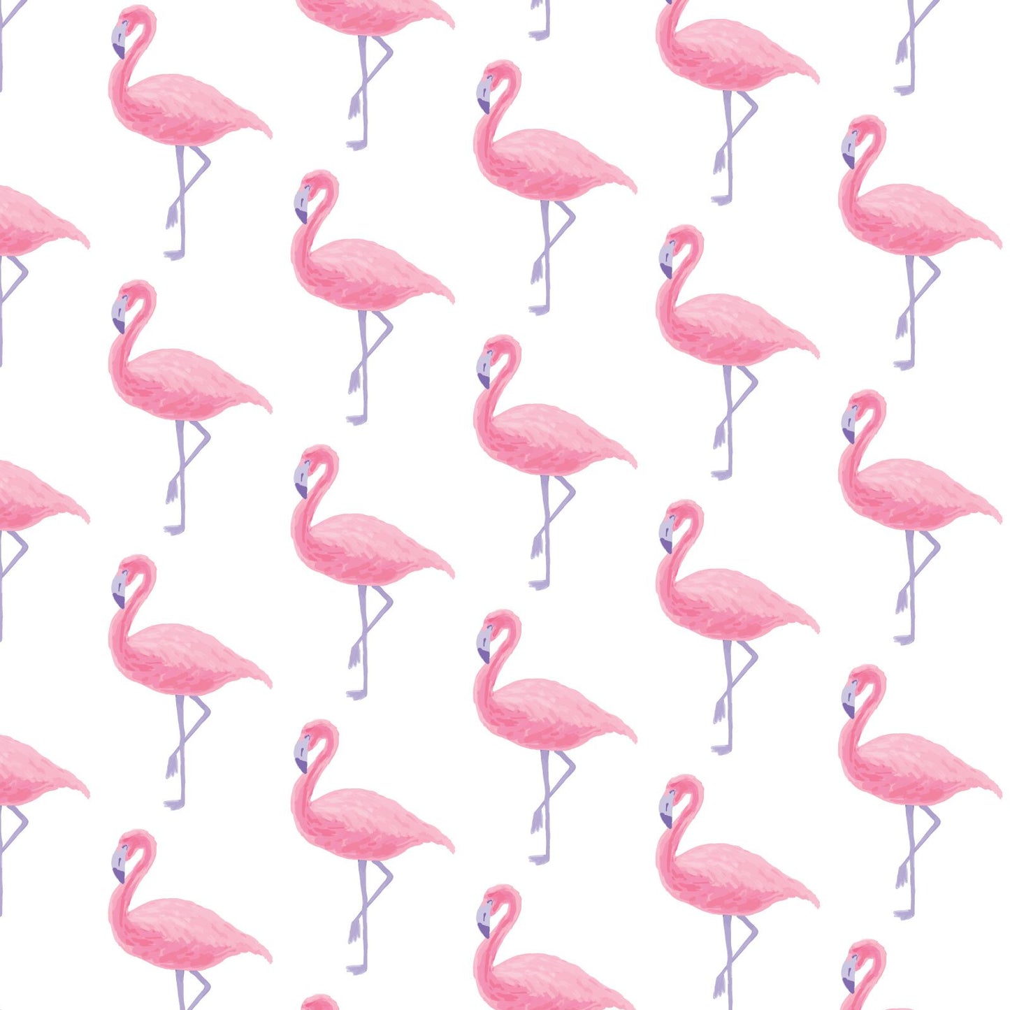Lila and Hayes Camden Girls' Pima Cotton Dress - Fabulous Flamingos