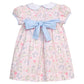 Little English Short Sleeve Natalie Dress- Bunny Blooms