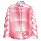 Little English Button Down Shirt - Red Windowpane