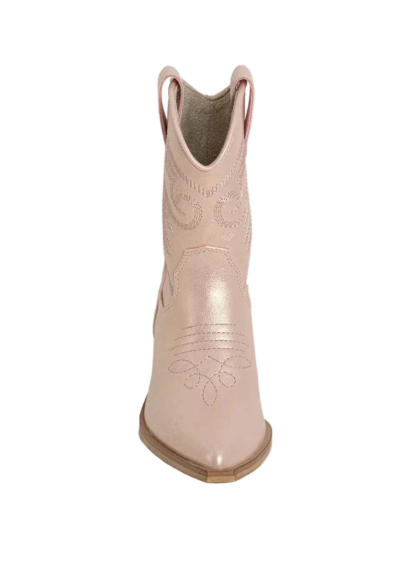 Shu Shop Kids Zahara Mini Boots- Rose Gold