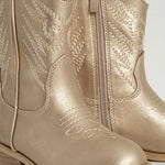 Shu Shop Zahara Mini Boots- Golden