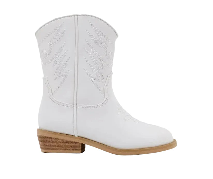 Shu Shop Zahara Mini Boots- White
