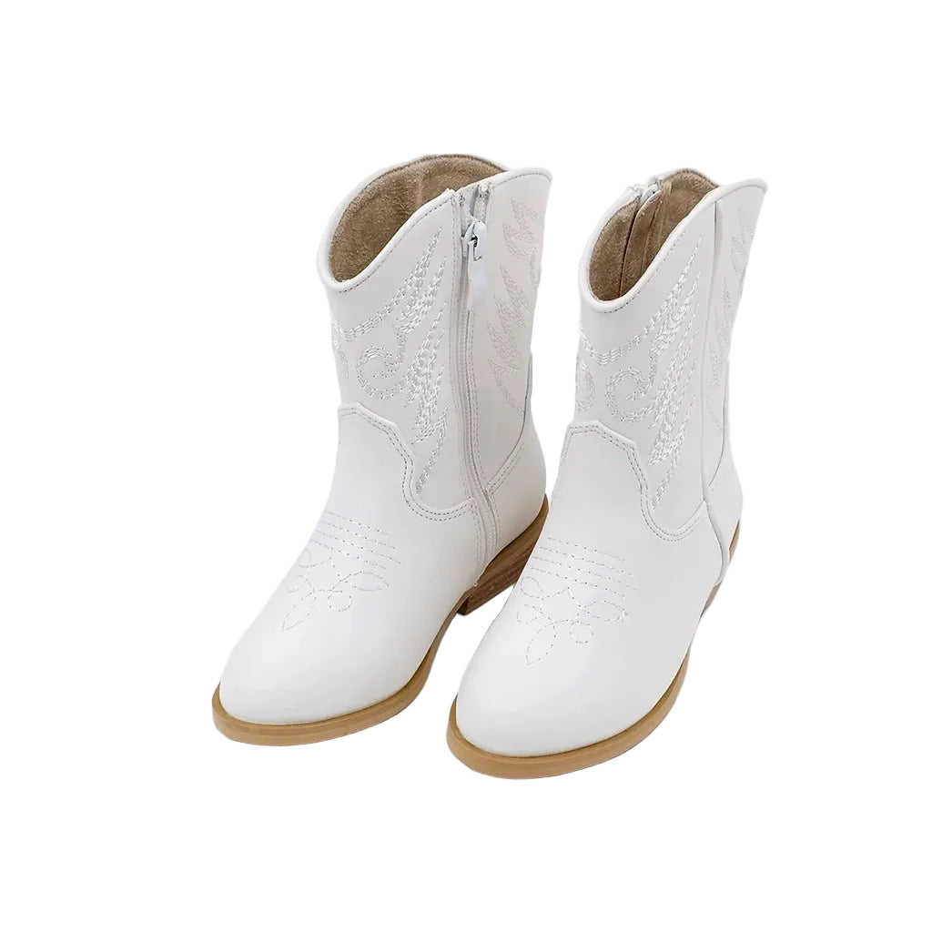 Shu Shop Zahara Mini Boots- White