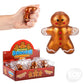 The Toy Network Squish Sticky Gingerbread Man