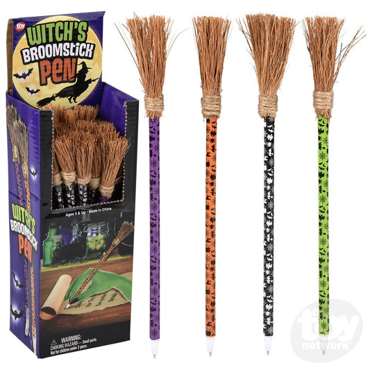 The Toy Network Witch's Broomstick Pen