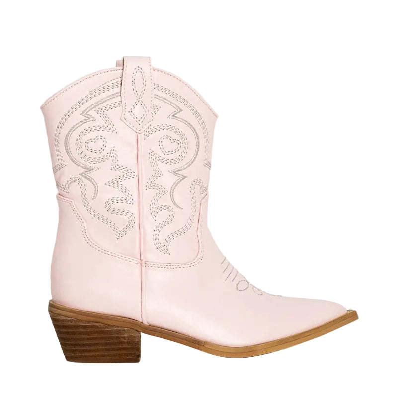Shu Shop Zita Mini Boots- Light Pink