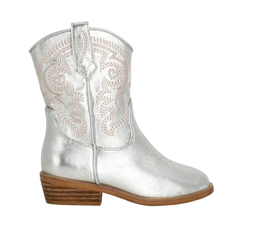 Zita Mini Boots- Silver