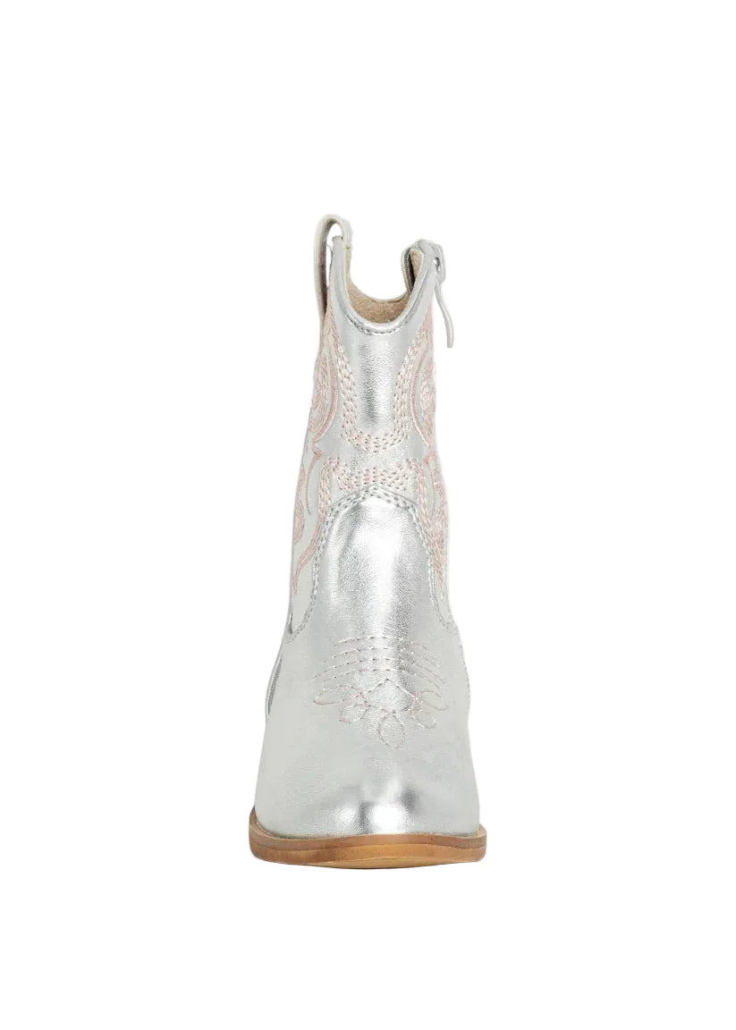 Zita Mini Boots- Silver