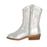 Zita Mini Boots- Silver