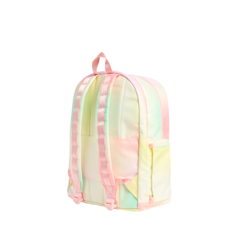 State Kane Double Pocket Large Backpack- Patchwork Tie Dye