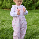 Ruffled Overall- Windemere Floral