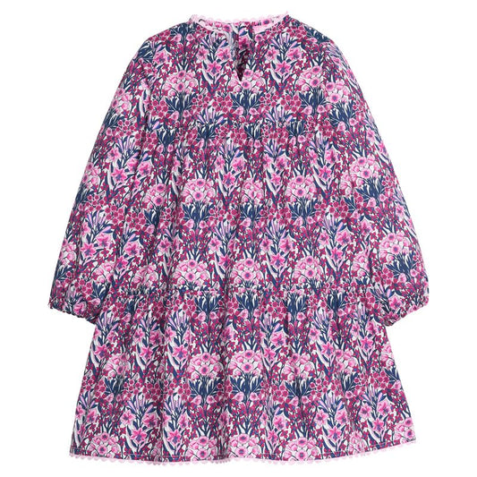 BISBY Positano Long Sleeve Dress- Foxcroft Winter Floral