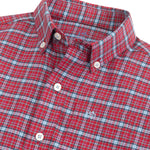 Southern Tide Skipjack Sport Shirt- Salsa Red