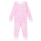 Lila and Hayes Ava Girls' Pajama Pant Set - Confetti Hearts Pink