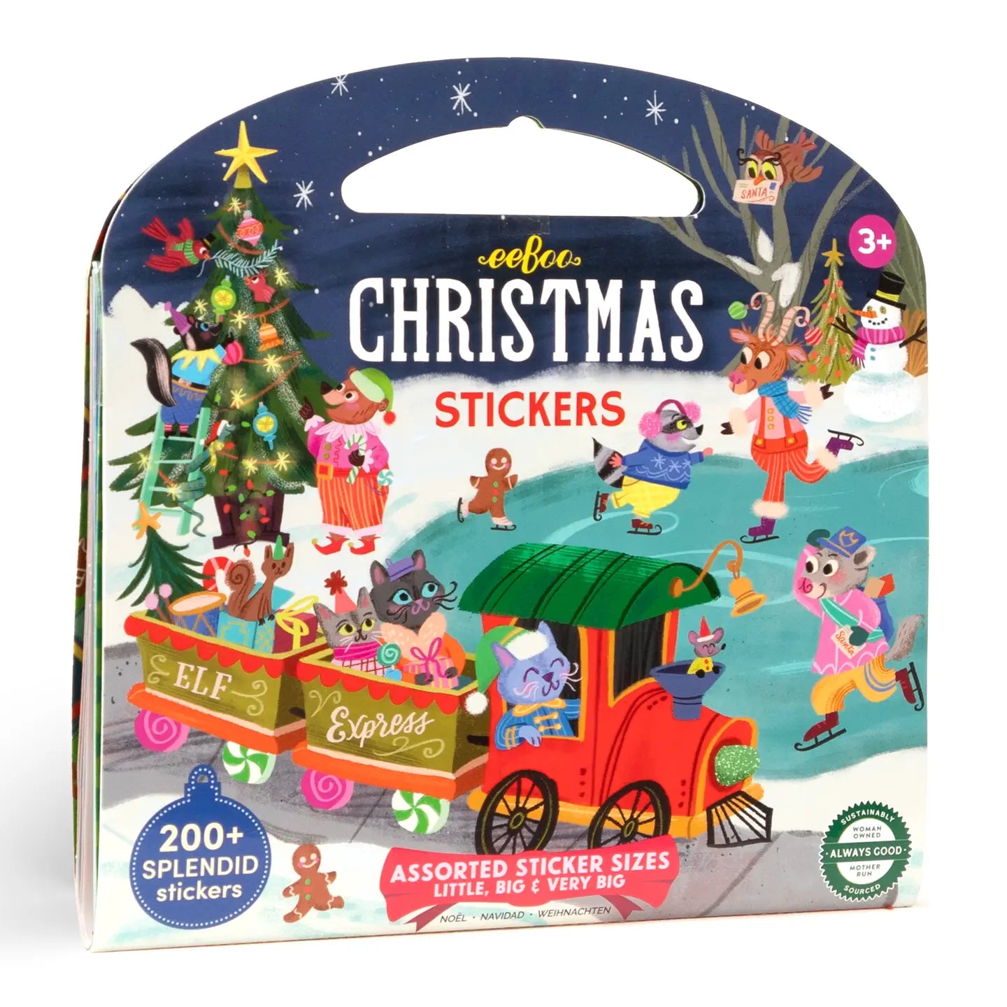 eeboo Christmas Stickers