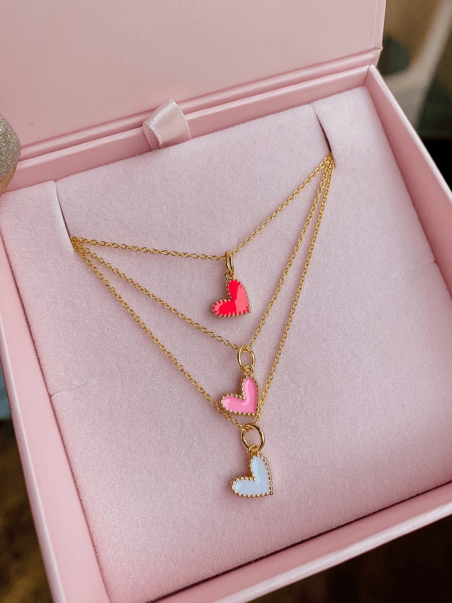 LeMel Lilah Heart Necklace