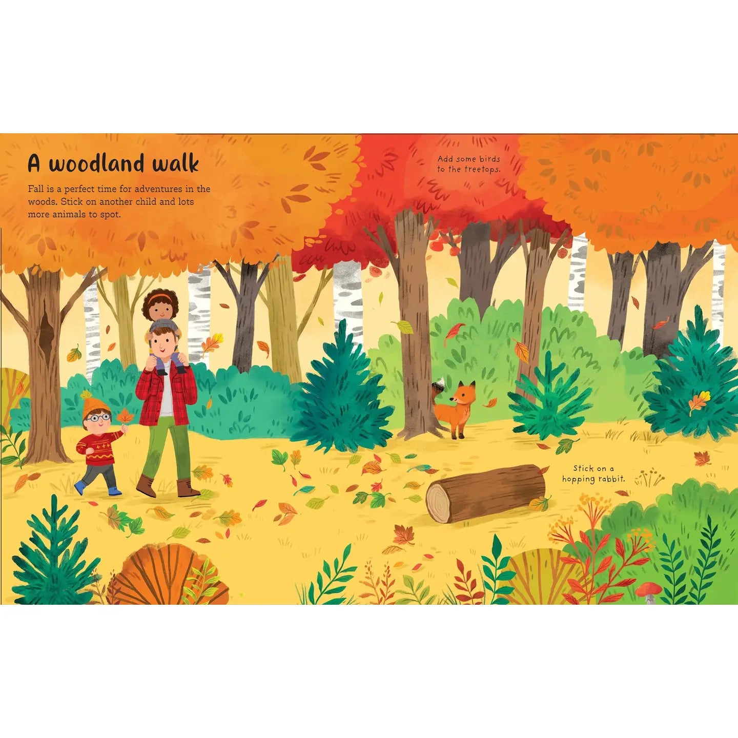 Usborne Books First Sticker Book- Fall