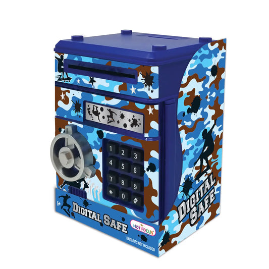 Hot Focus Digital Safe- Camo