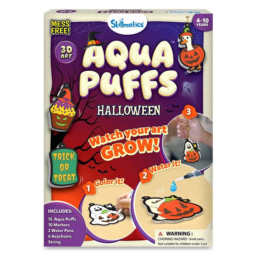 Skillmatics Aqua Puffs- Halloween