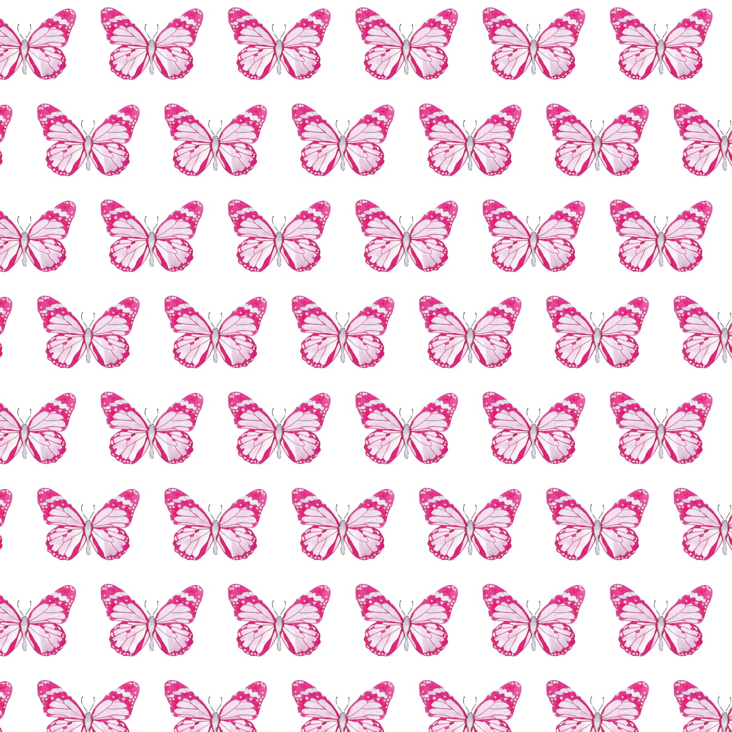 Alden Girls' Pima Cotton Pajama Pant Set - Cartie Butterflies