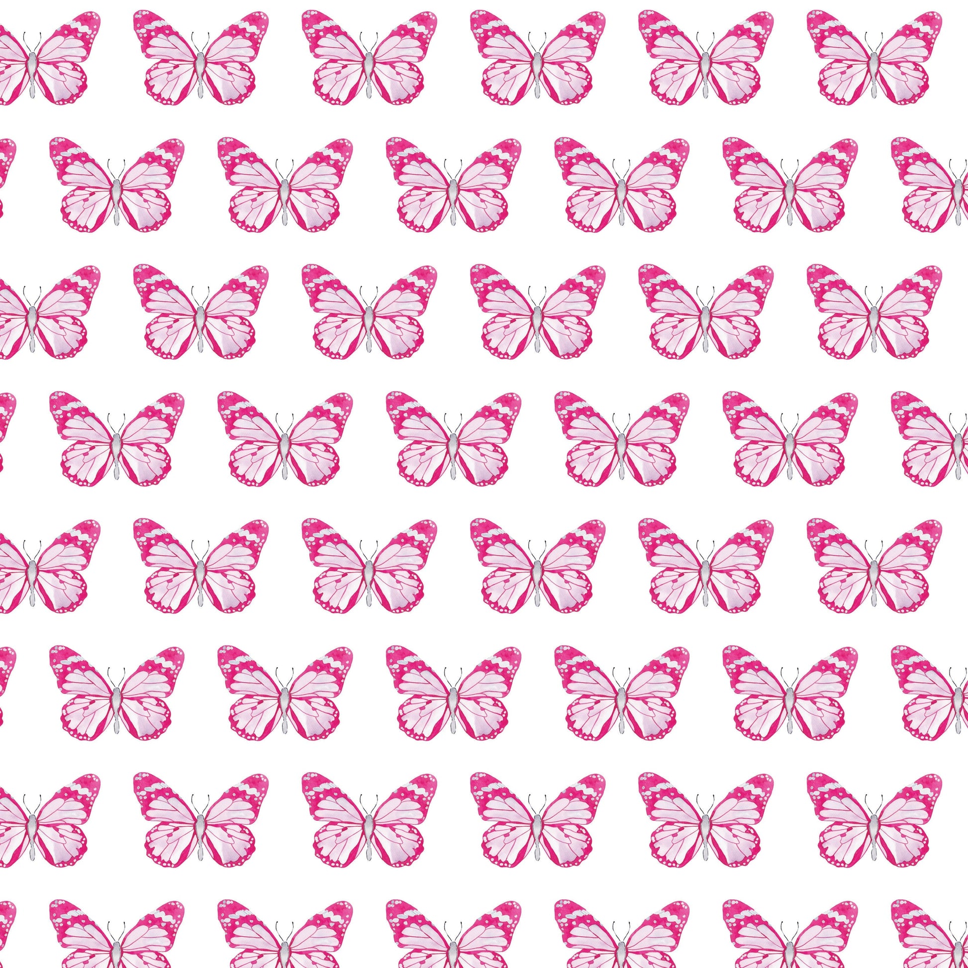 Alden Girls' Pima Cotton Pajama Pant Set - Cartie Butterflies