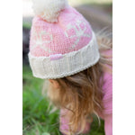 Bits and Bows Pink Bows Bobble Hat