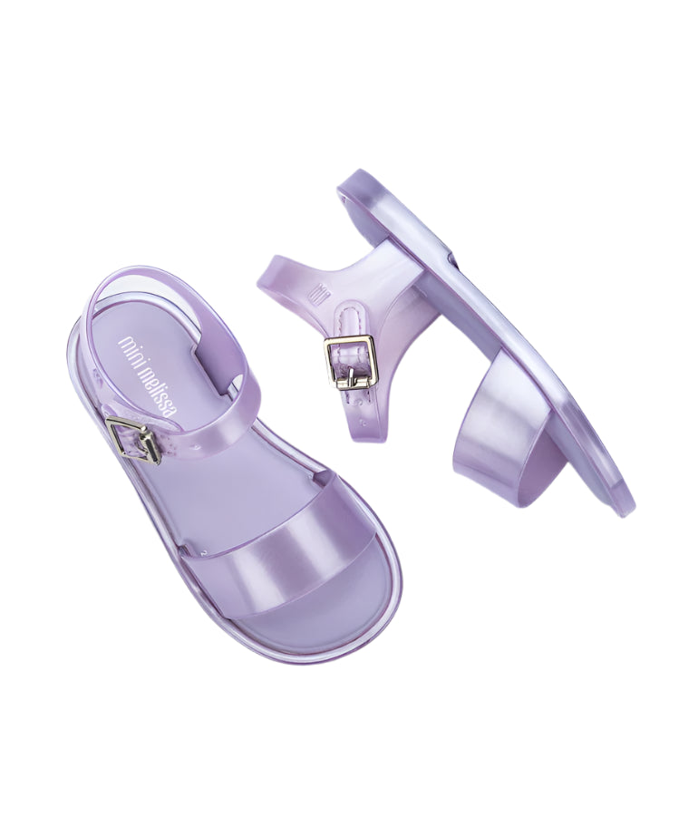 Mini Melissa Mini Melissa Mar Baby Sandals- Pearly Lilac
