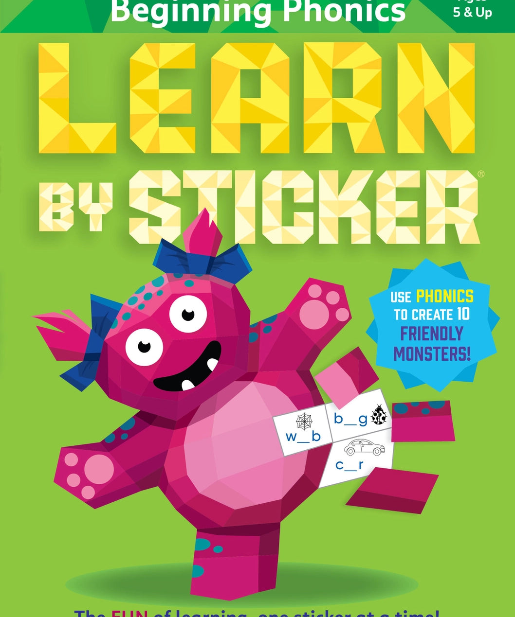 Hachette Books Learn By Sticker: Beginning Phonics