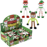 The Toy Network Christmas Bendable Figures