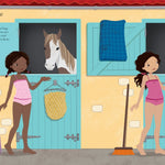 Usborne Books Sticker Dolly Dressing at the Stables