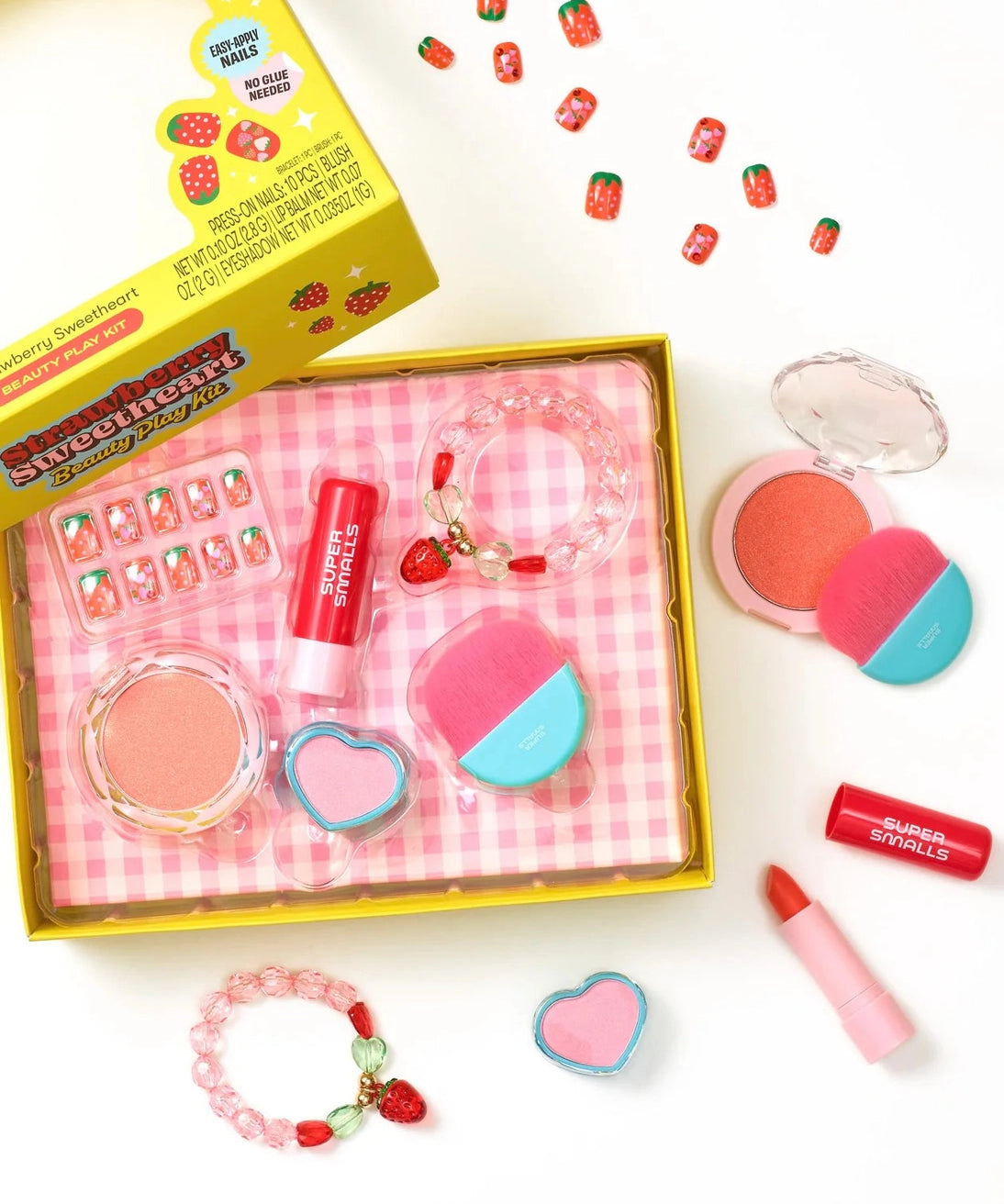 Super Smalls Strawberry Sweetheart Beauty Play Kit